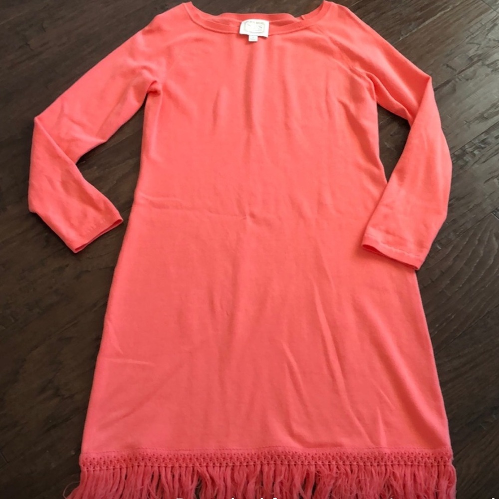 Sail to Sable coral sweater dress size small